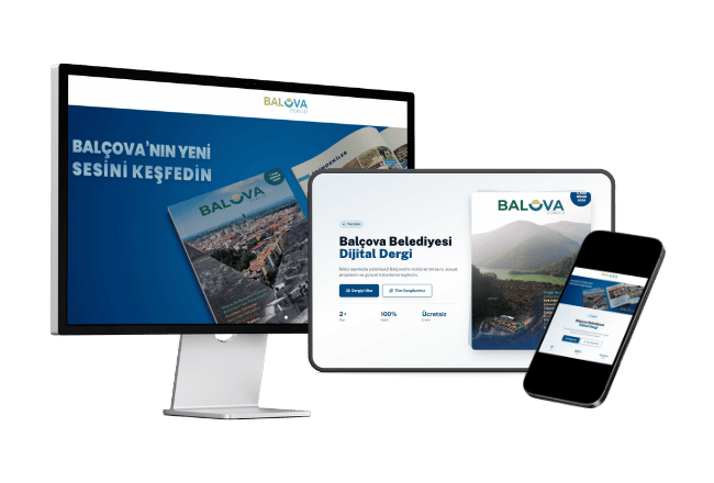 Balova Dergi web sitesi tasarımı